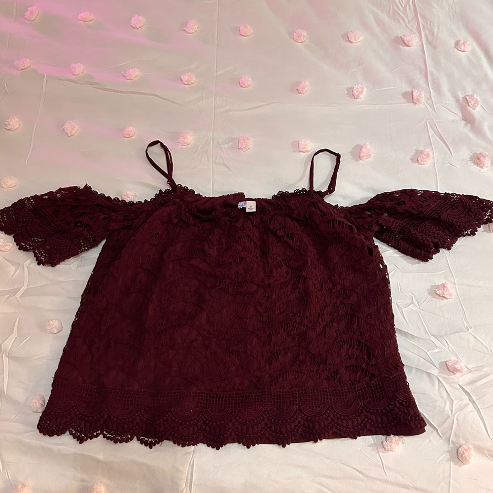 Off the shoulder top
